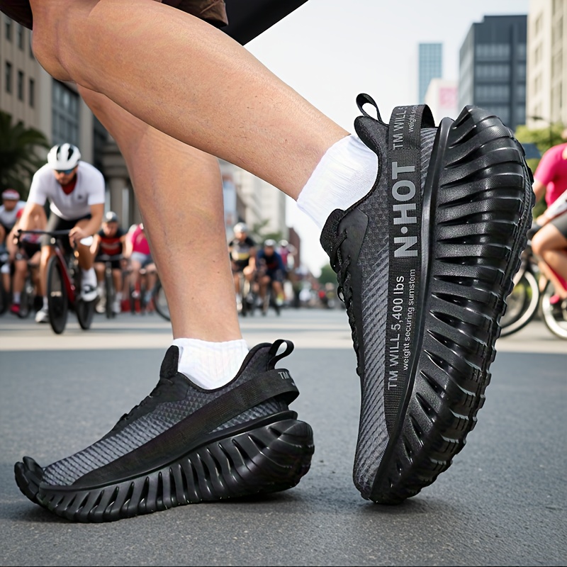 Sneakers, Men's Road Running Shoes, Breathable, Comfortable, Wear-, and Stylish Sneakers for Men
