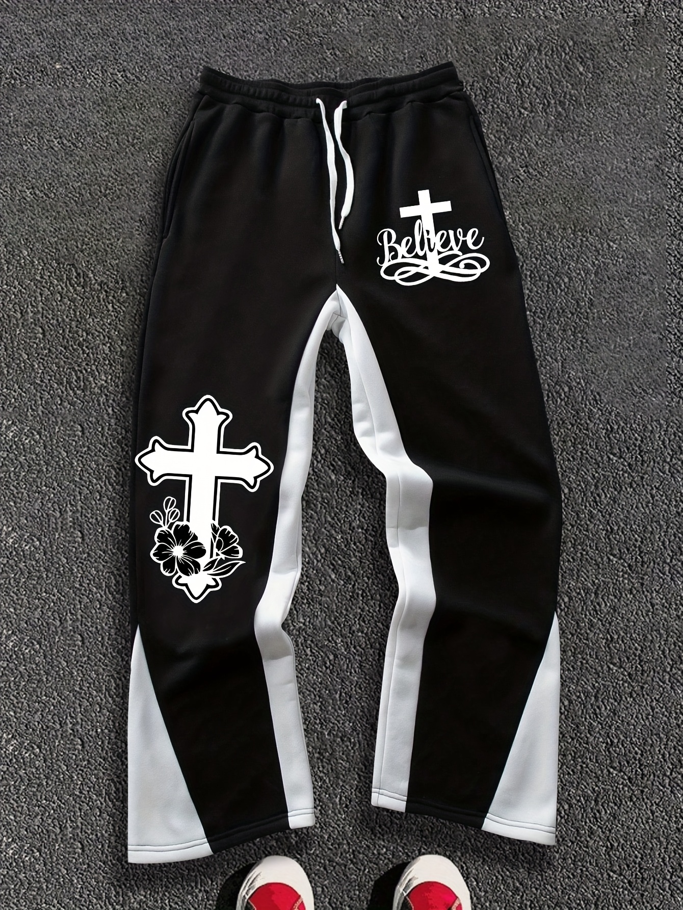 PAX00100 ♥ WHITE + CROSSES BLACK LEATHER PANTS Womens Leather Pants Black Lambskin SOFT Size 2-4 Vintage