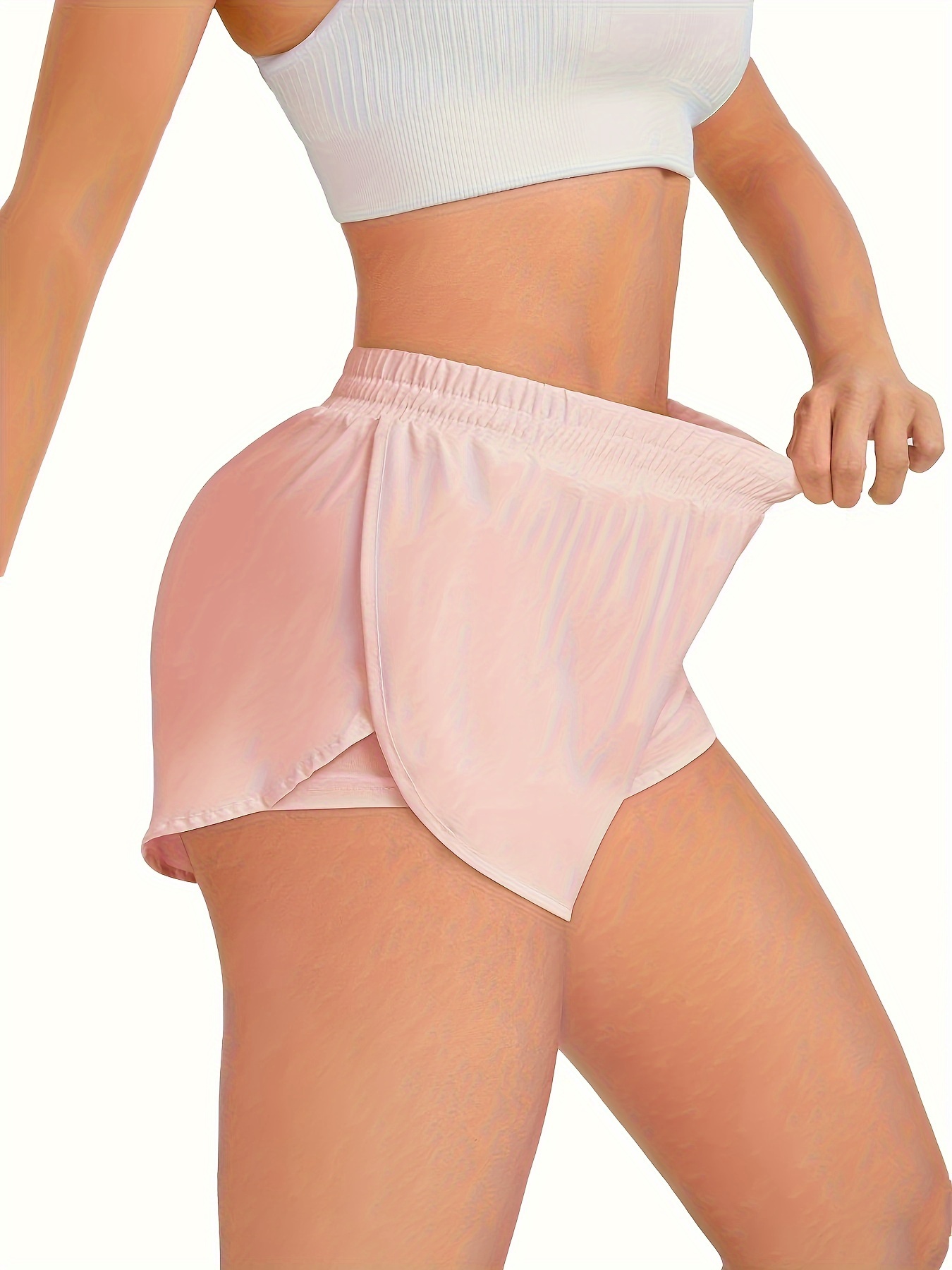 shorts de yoga athlétiques décontractés pour femmes Détails du produit 10