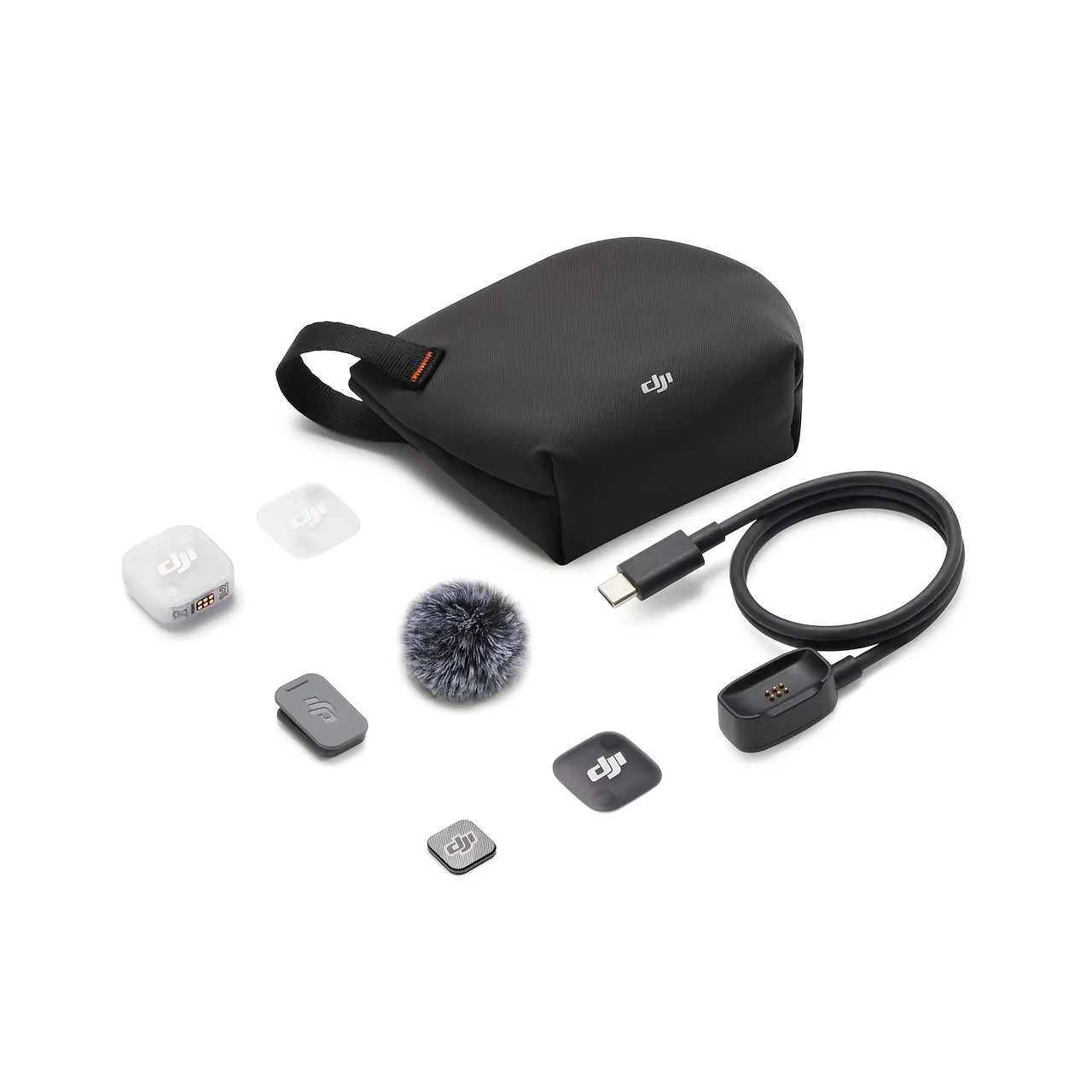 Dji Mic Mini 2 Transmitter, Lightweight & Versatile, Compact Storage High-, Mixed Device Transmission 3 Voice Tone , Two-level Noise Cancelling Automatic Limiting To Clipping Dji Osmoaudio