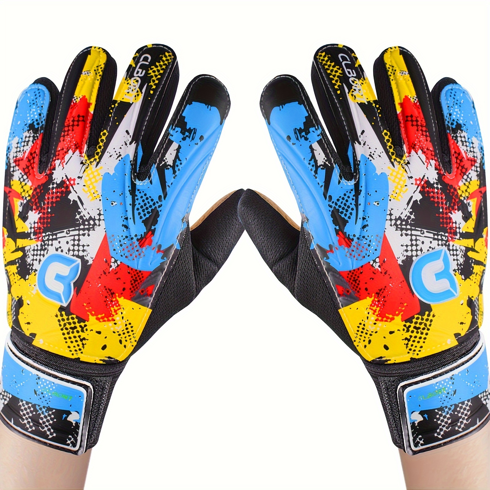 

Football Goalkeeper Gloves, Graffiti Style Goalkeeper Gloves, Goalkeeper Gloves With Super , Non-slip Football Gloves