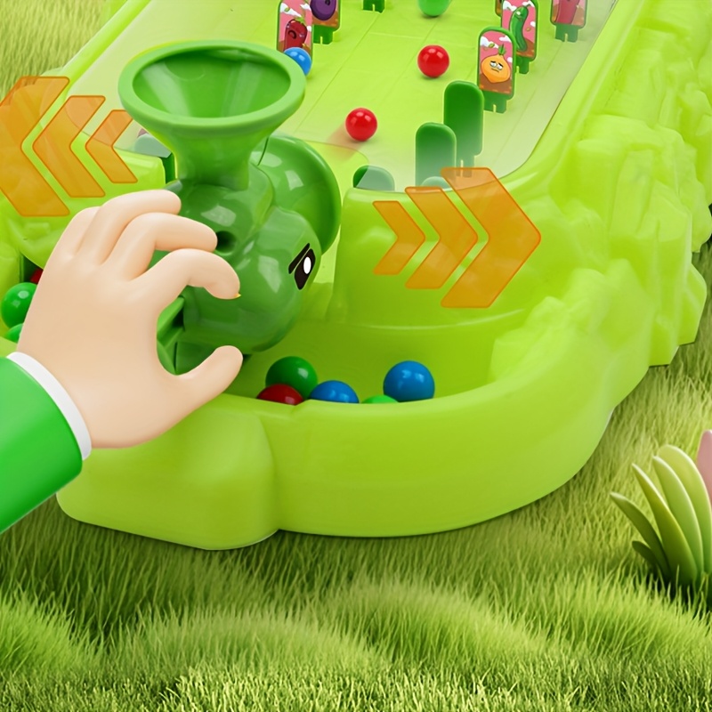 Gezinsfruit en Groente Sticker Gevechtsspel, Dubbelspeler Competitie Uitdaging, Hand-Oog Coördinatie Educatief Speelgoed & Familie Competitiespel voor 3+ Jaar