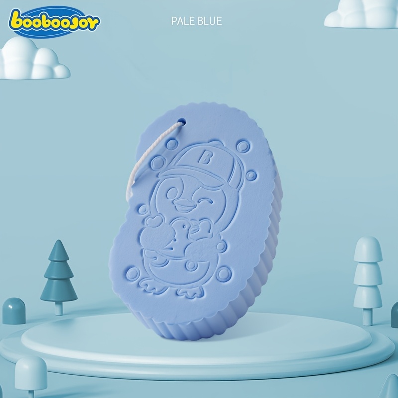 BooBooJoy Painless Exfoliating Bath Sponge, Gentle Cleansing