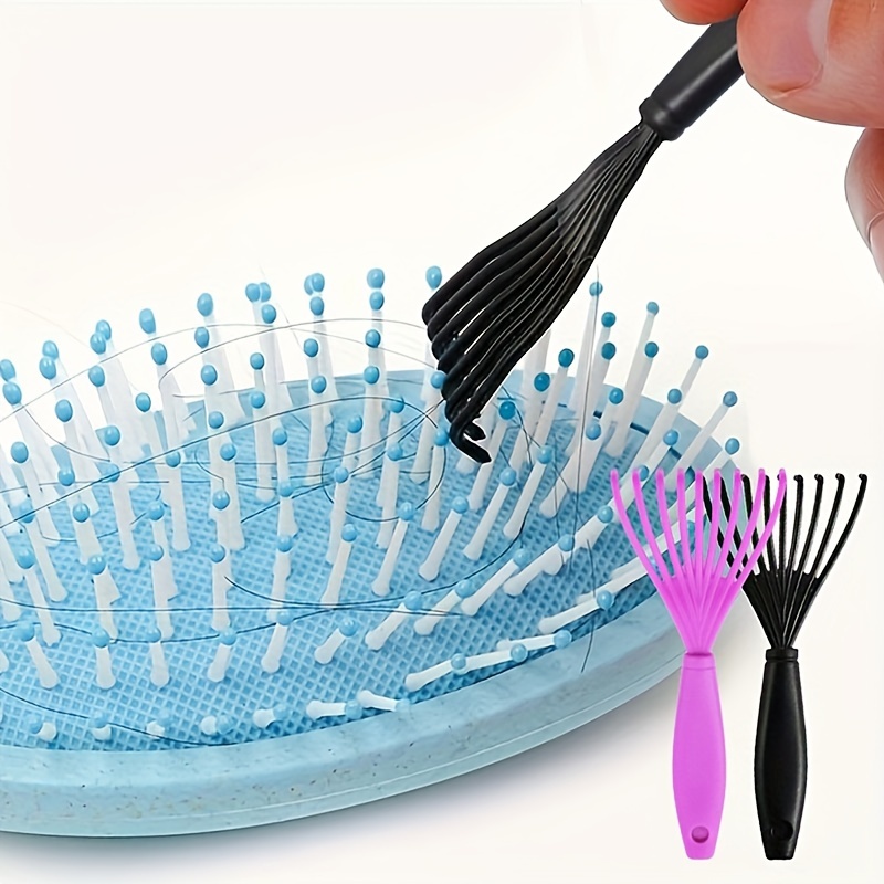 

3pcs/set Hair Brush Cleaner Tool Hair Brush Cleaning Rake Hair Brush Cleaner Hair Dirt Remove Comb