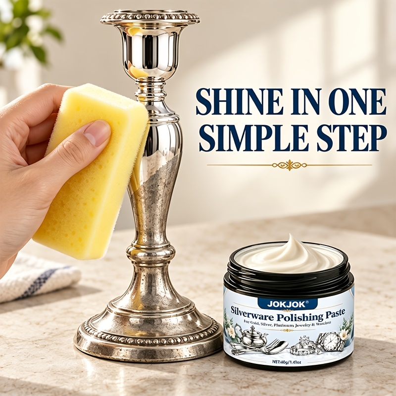 Household Silver Polishing Paste for Jewelry