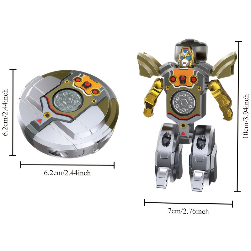 Mechanical Deformation Fidget Spinner Robot Toy