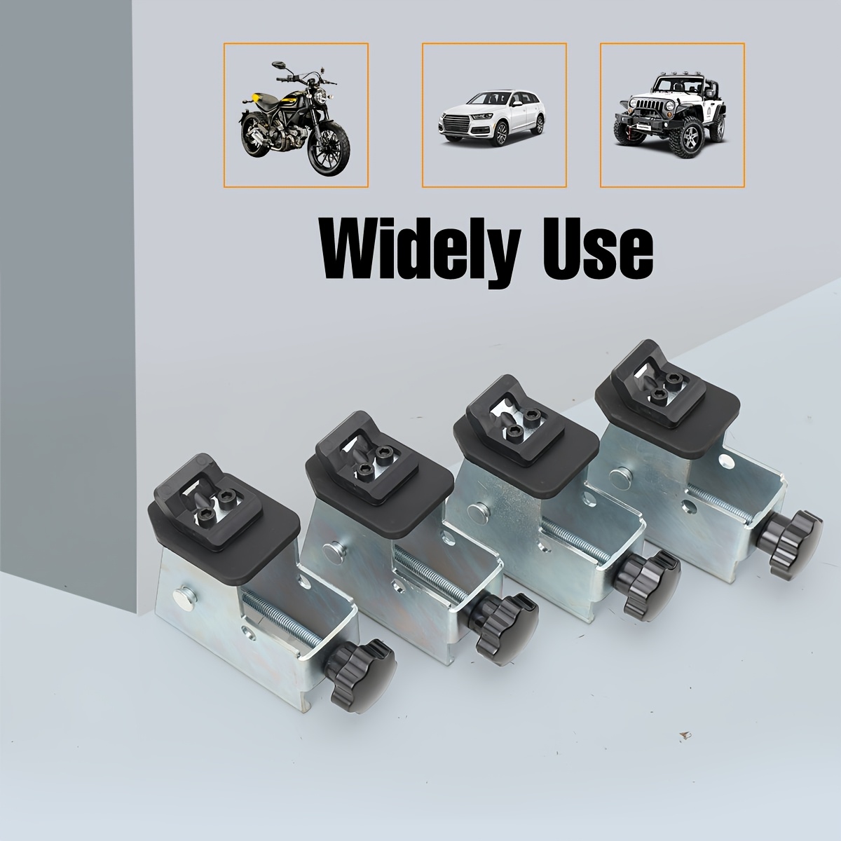 4pcs Motorcycle ATV Wheel Rim Clamp Jaw Adapter
