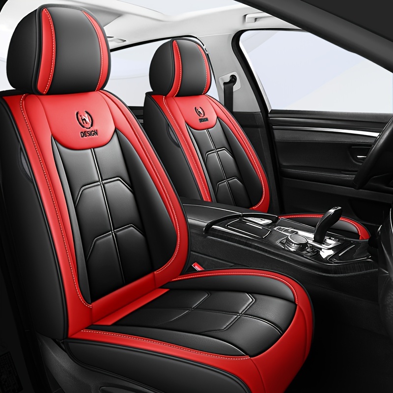 

1pc Front Seat 1pc Premium Pu Leather Car Seat Cover - Fits Most Cars Sedans, Suvs, & Trucks! 1 Seat