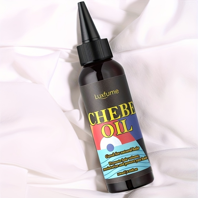 

Natural Chebe Oil, Natural Chebe Oil For Hair Care With Rosemary Oil & Chebe Powder, Chebe Scalp Oil, Moisturizing, Deep Conditioning Hair Care Product, Make Thin Hair Look Thicker