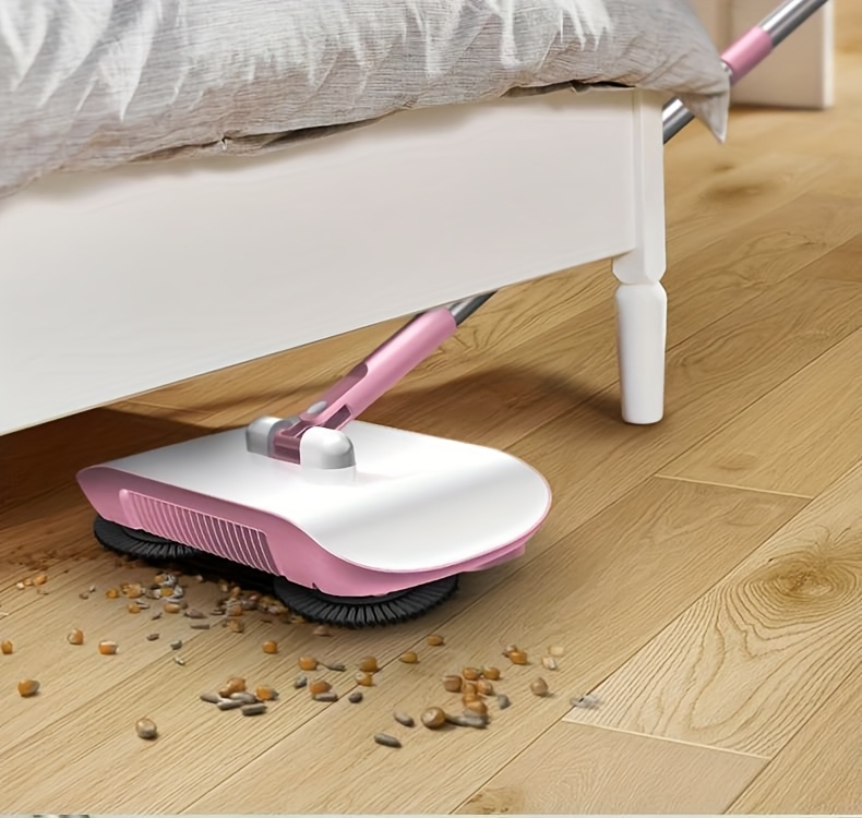 a manual sweeping machine for home use that combines sweeping and mopping in one featuring a broom and dustpan set a broom tool details 9