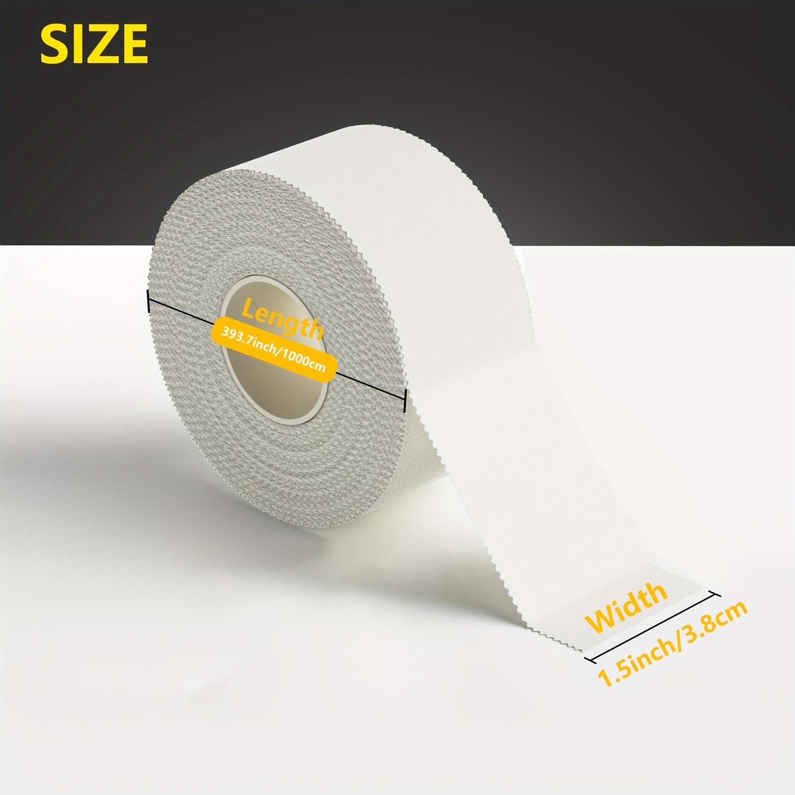 Sports Tape Is Easy To Tear, Has Serrated Edges, Strong , And Leaves No Residue