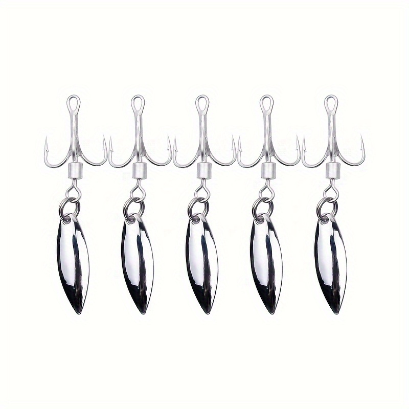 Treble Hooks Saltwater, Treble Hooks Fishing, Willow Blade Fishing