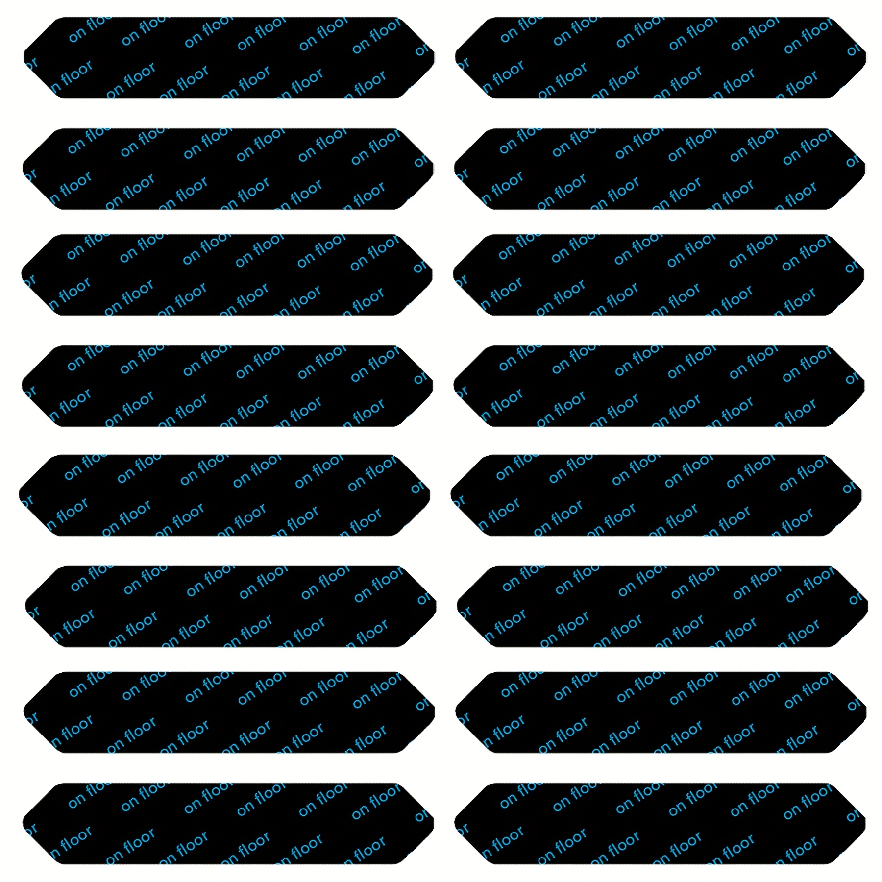 Image of 8/16 Carpet Adhesive Tape, Non-slip And Anti-drill Carpet Stickers, Pointed Long Strip Carpet Stickers, Suitable For Hardwood Floors And Tiles, Used For Carpets In Rooms, Kitchens, , And Doorways