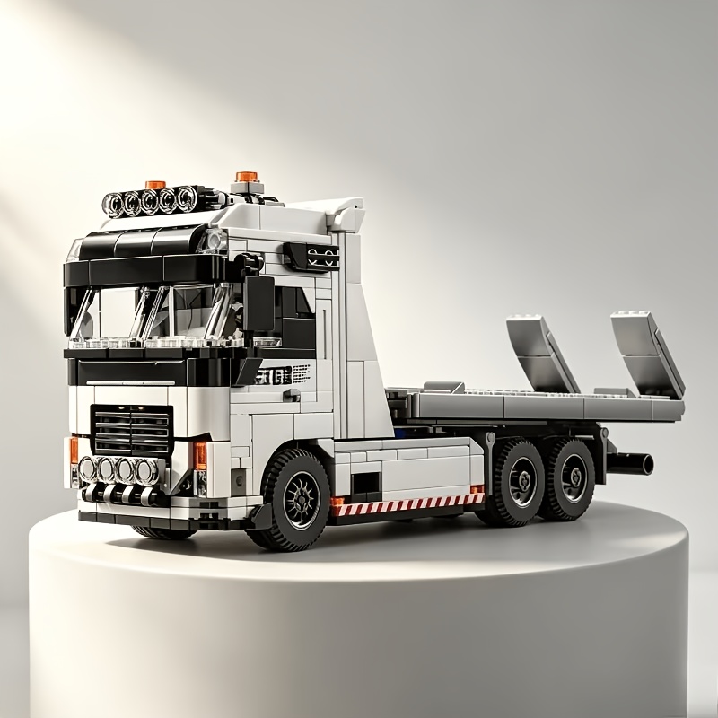 Heavy-duty Trailer Building Block Set, DIY Assembly
