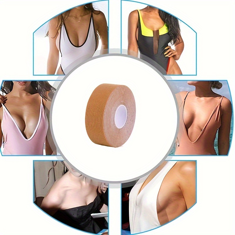 Boob Tape, 5m Bob Tape For Larger Breasts, Breast Lift Tape, Invisible  Anti-sagging, Elastic Exercise Muscle Patch
