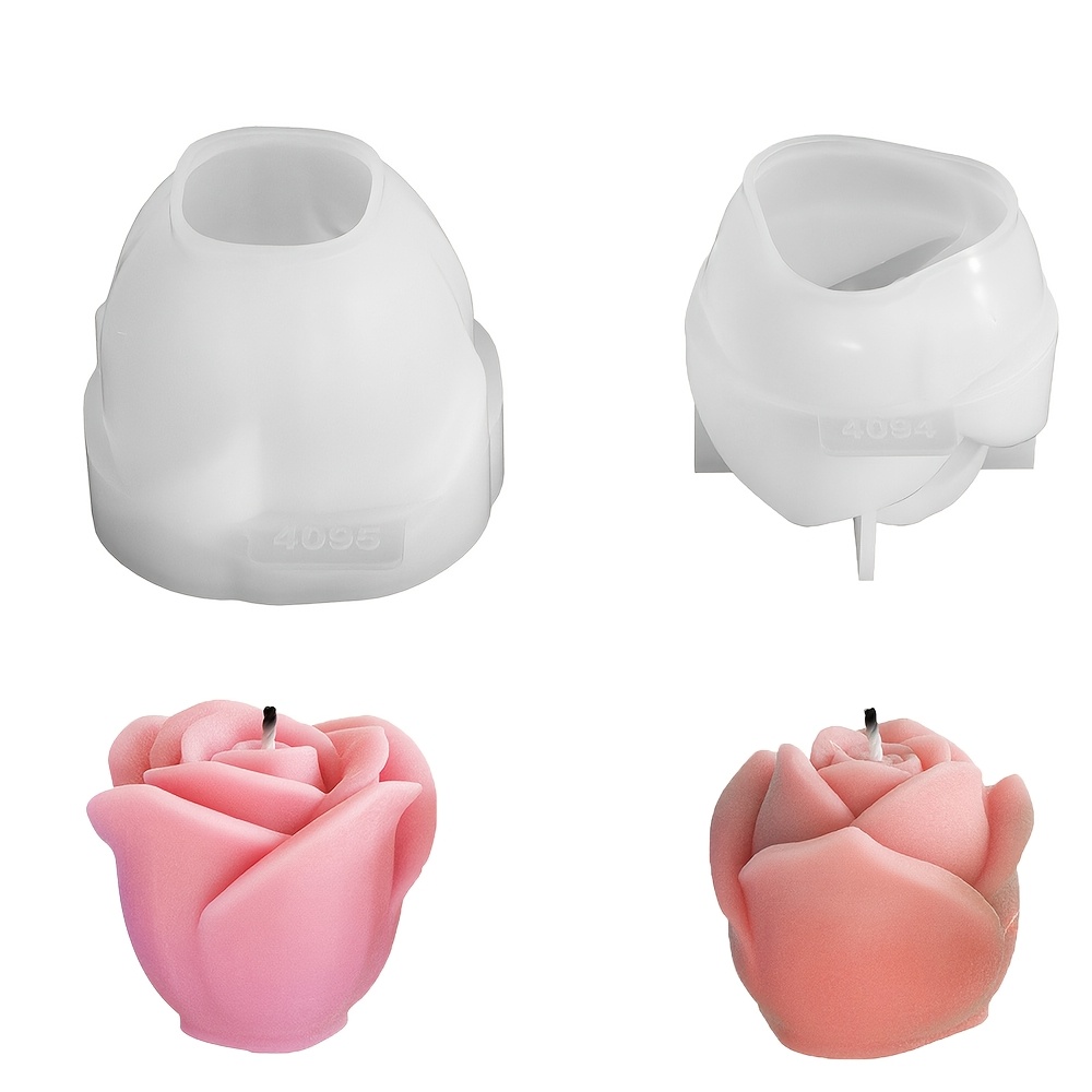 

Moule en Silicone Mini Rose pour Bougies et Artisanat - Parfait pour le Moulage de Résine, Plâtre & DIY - Outil de Décoration Maison par DTOHO