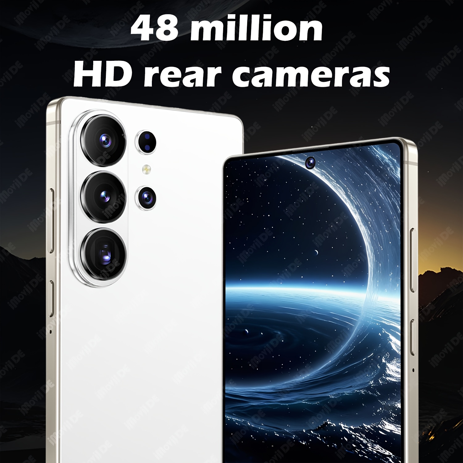 Ultra 2026 5G Ontgrendelde Mobiele Telefoon, 6.8 Inch HD Display, 8GB RAM 128GB ROM, Dual Network Dual SIM, HD Camera aan de Voorkant & Achterkant, Face ID, Ingebouwde Stylus, Type-C Oplader, Wi-Fi Hotspot, Volledige Uitbreidingen, Cadeaukeuze voor Alle Gelegenheden