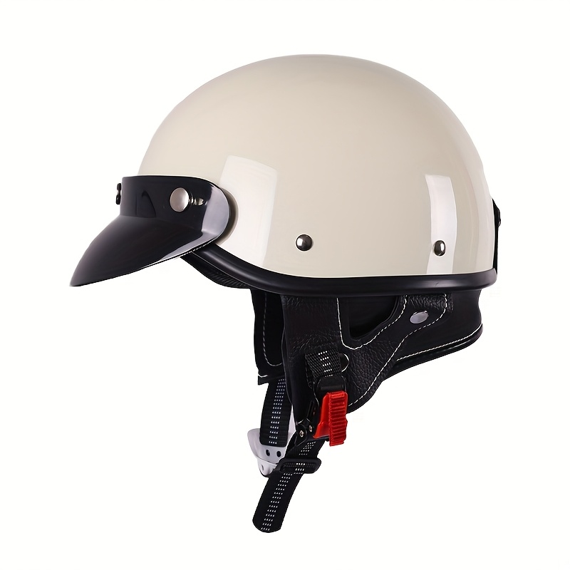 retro motorrad halbschale sommer herren damen scoop helm - Temu Germany