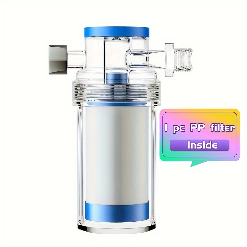 

1 Set Pre-filter Water Purifiers For Showering, For Faucets, For Washing Machines, Household Acccessories