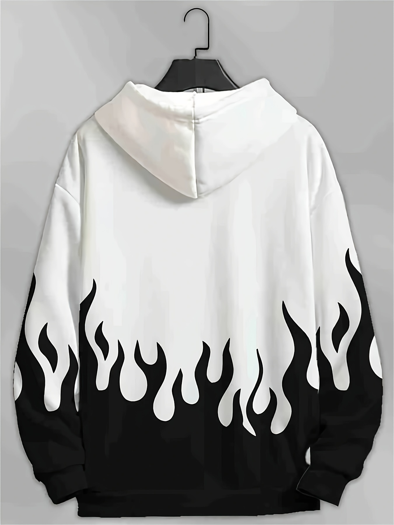 Sweatshirt with online flames