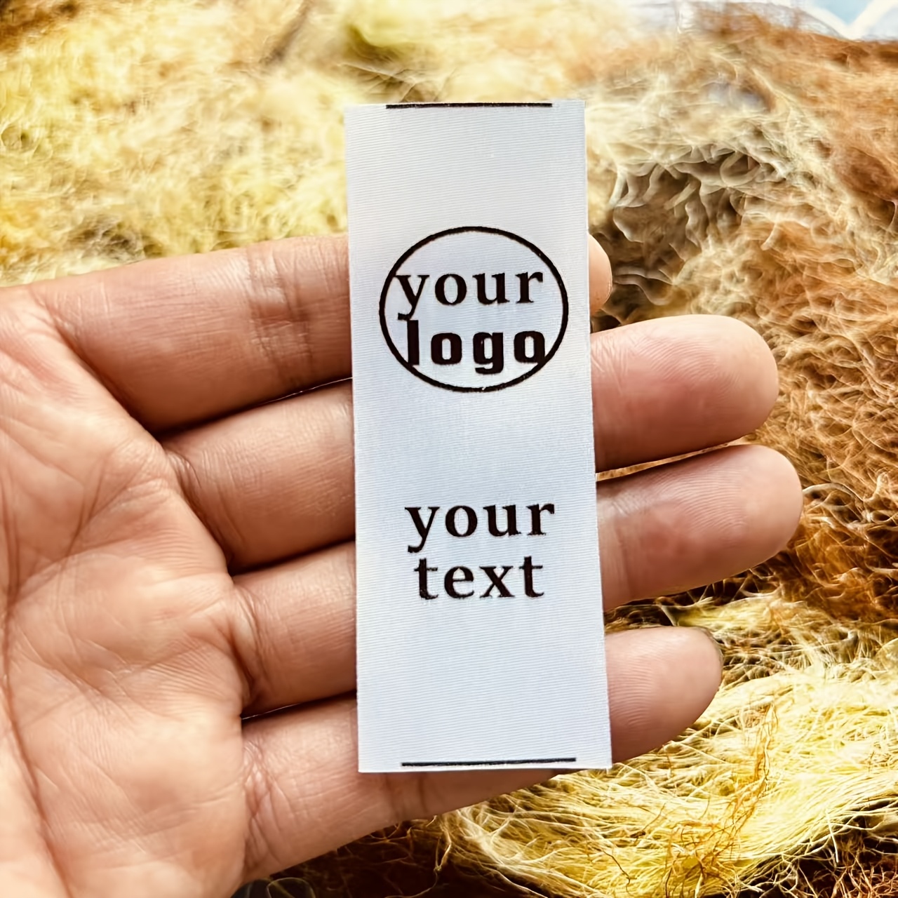 TEMU Black And White Picture Text Customization 65pcs Personalized Hand-sewing Apparel Ribbon Pattern Label Customization, Only Line Art Black And