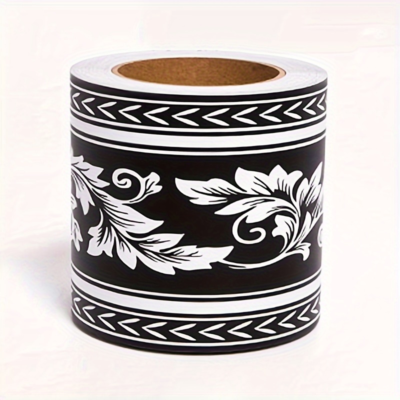 1pc 5m European Decorative Stickers Waistline, Kitchen Sink Waistline Wall Stickers Background Room Waistline, Ready To Peel And Stick Wallpaper Decoration