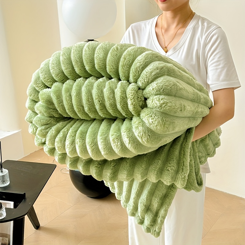 1 stück luxus flanelldecke – plüsch bettüberwurf sofadecke - Temu Germany