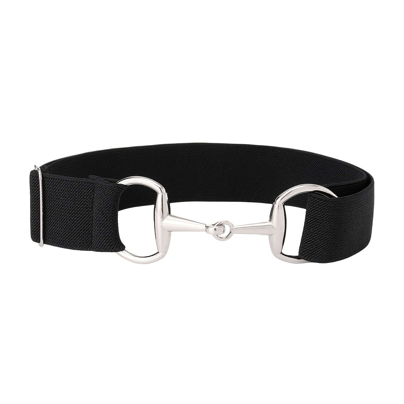 TEMU Outdoor Equestrian Elastic Waist Belt With High Stretch, Adjustable , Unisex Horseshoe Equestrian Elastic Waistband, Stretchy Equestrian Belt ,