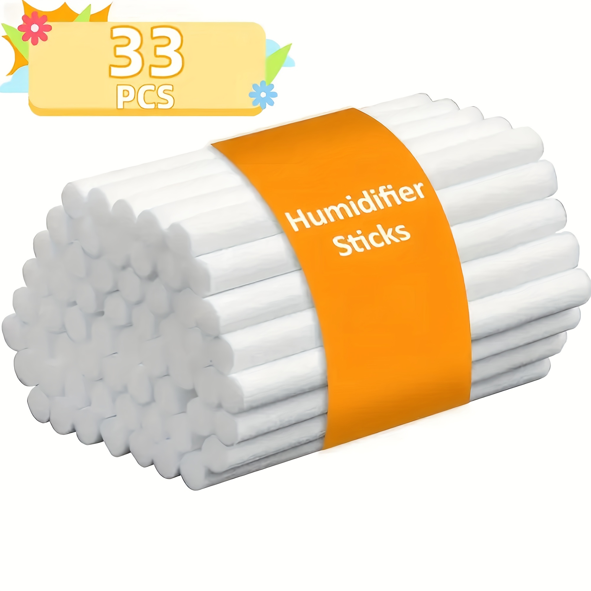 TEMU 33 bâtonnets de rechange pour , filtrants haute efficacité, ajouts originaux, bâtonnets éponge et noyau, pièces de rechange absorbant , adaptés