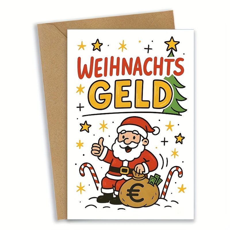 Interesting German Christmas Card