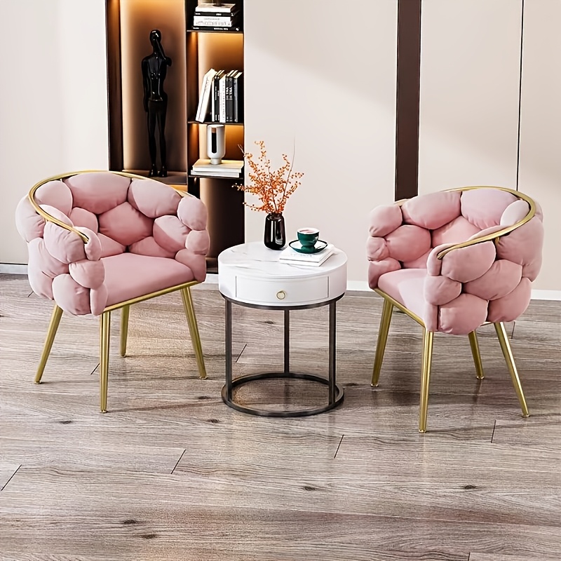 bedroom dressing chair luxury backrest chair single leisure - Temu Belgium