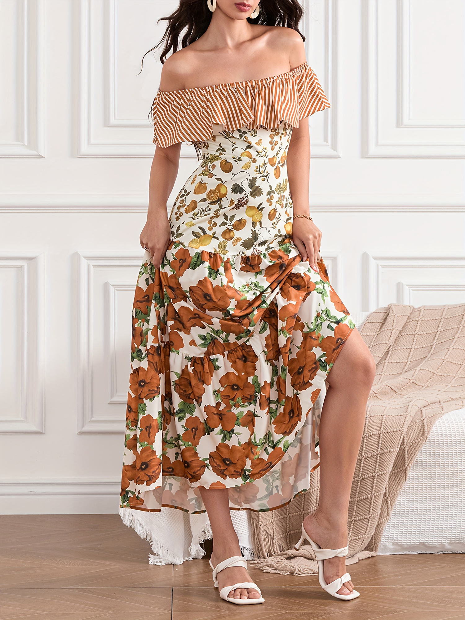 long cute summer dresses PRETTYGARDEN Womens Casual Long Summer Dresses Sleeveless Strappy Loos main image 0