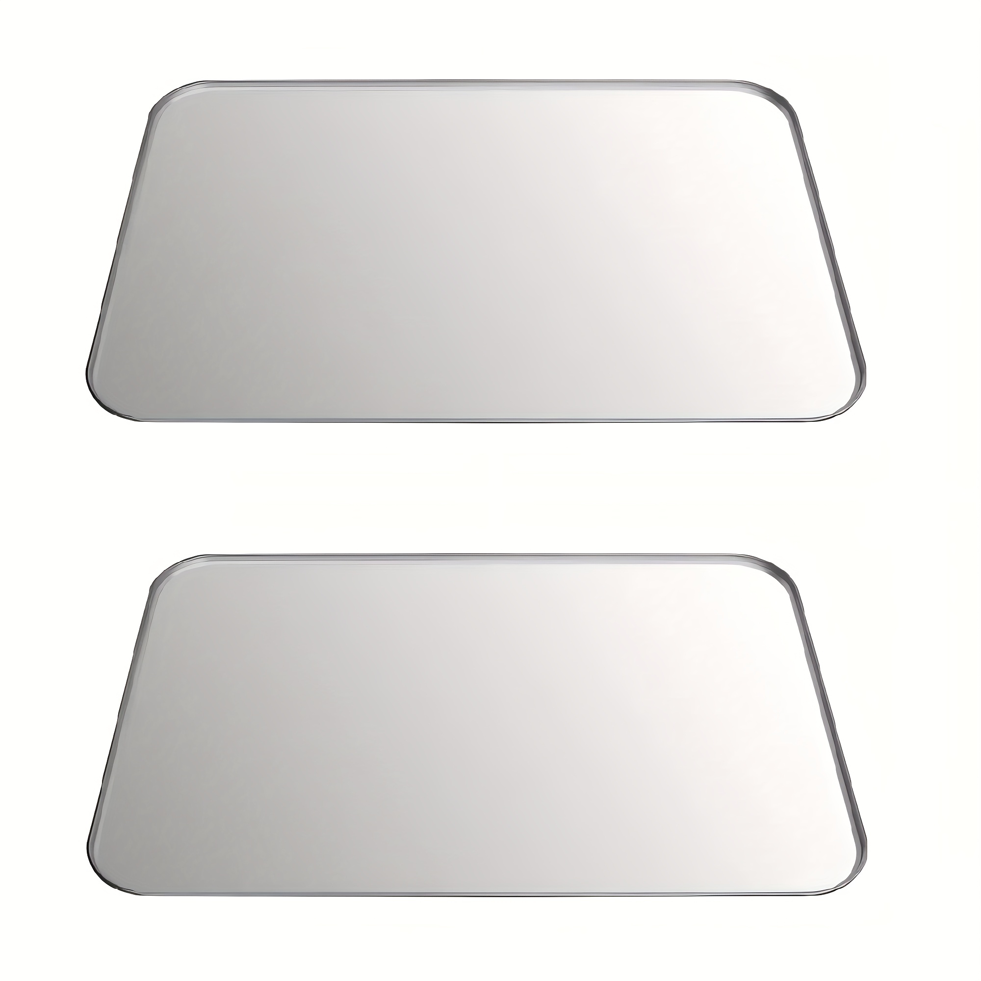 TEMU 2pcs Large Metal Oil Pan/drip Tray/oil Drain Change Heavy Duty Galvanized Steel 92cm X 63cm X 1cm