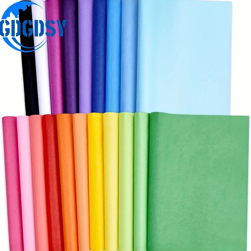 

Gdgdsy 120 Sheets Assorted Wrapping Tissue , Bulk Set For Gift Bags, Weddings, , , , Decorations - 20"x14" - Sheets