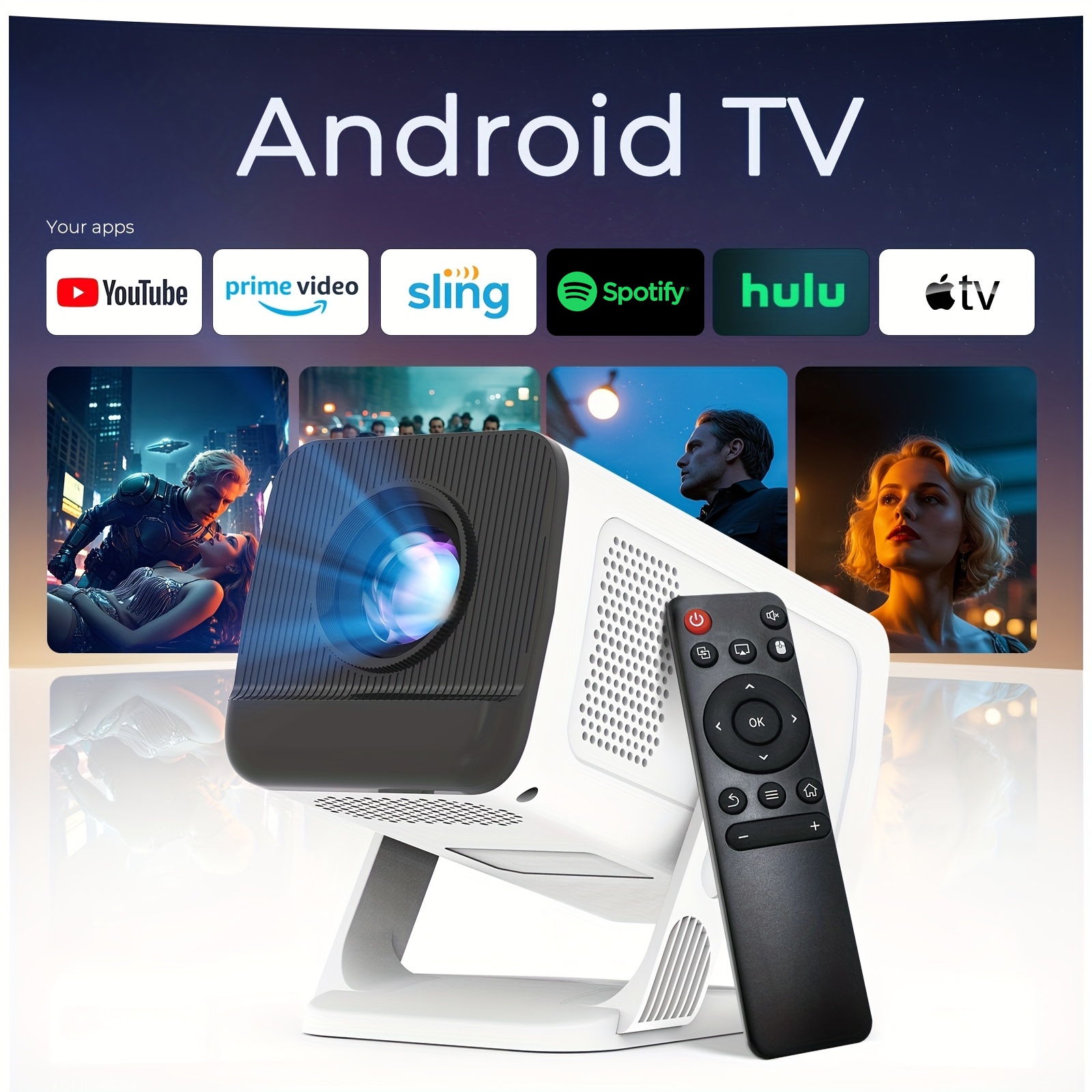 Mini Portable Smart Projector