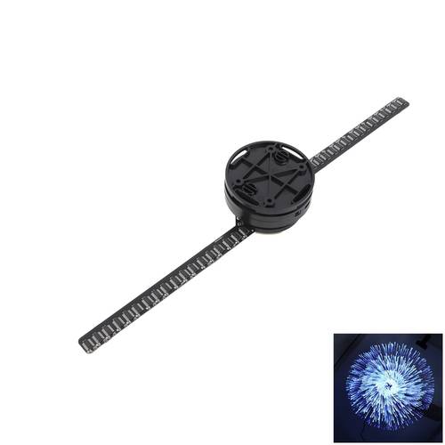 imagen del artículo ventilador 3d con 224 cuentas led, reproductor publicitario 3d resolución para negocios, tiendas, comercios, bares, 100-240v, enchufe estadounidense