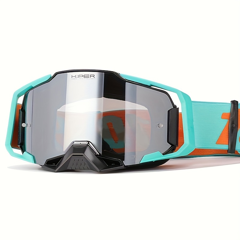 Ciclismo motocross gafas protección protección motocicleta ski goggless  impermeable polvo a prueba d Baoblaze gafas de esquí