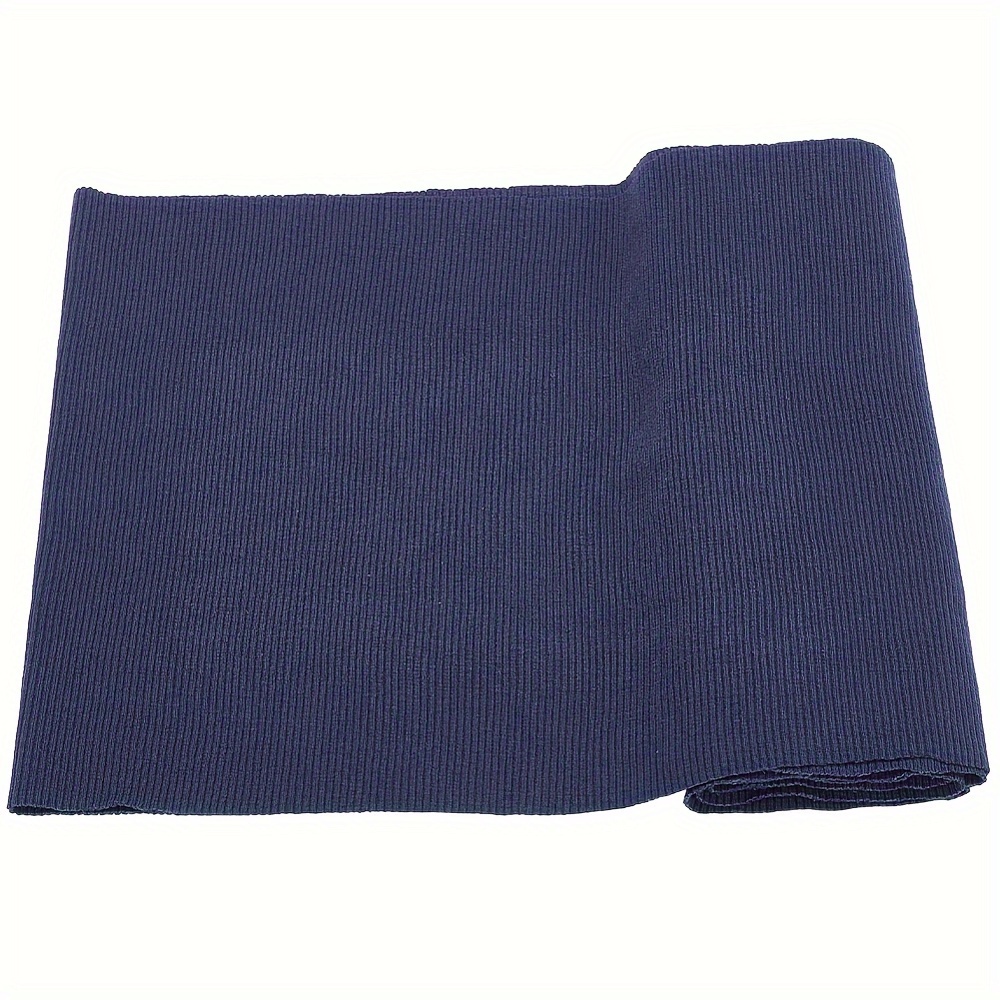 85% Cotton 15% Elastic Fiber Ribbing Fabric Cuffs Waistbands