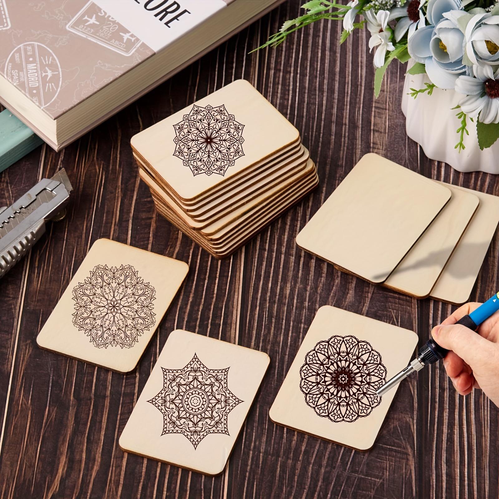 Unfinished Wood Products for DIY Crafts and Art Projects