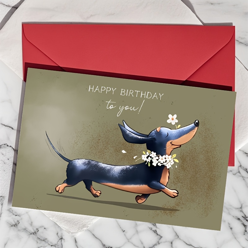 Wolfs-Geburtstagskarten Fu00fcr Sie Und Ihn, Partytier-Pyramide, Happy Birthday Karte Fu00fcr Mutter, Vater, Bruder, Schwester, Tante, Onkel, Cousin, Freund, Familie, Kollegen, 145 X 145 Mm