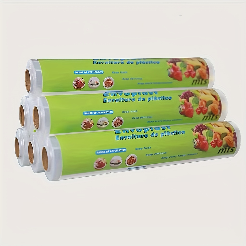 

Rouleau de Film Adhésif PVC Jetable Extra-Large - pour les Supermarchés, les Restaurants & les Cuisines Domestiques