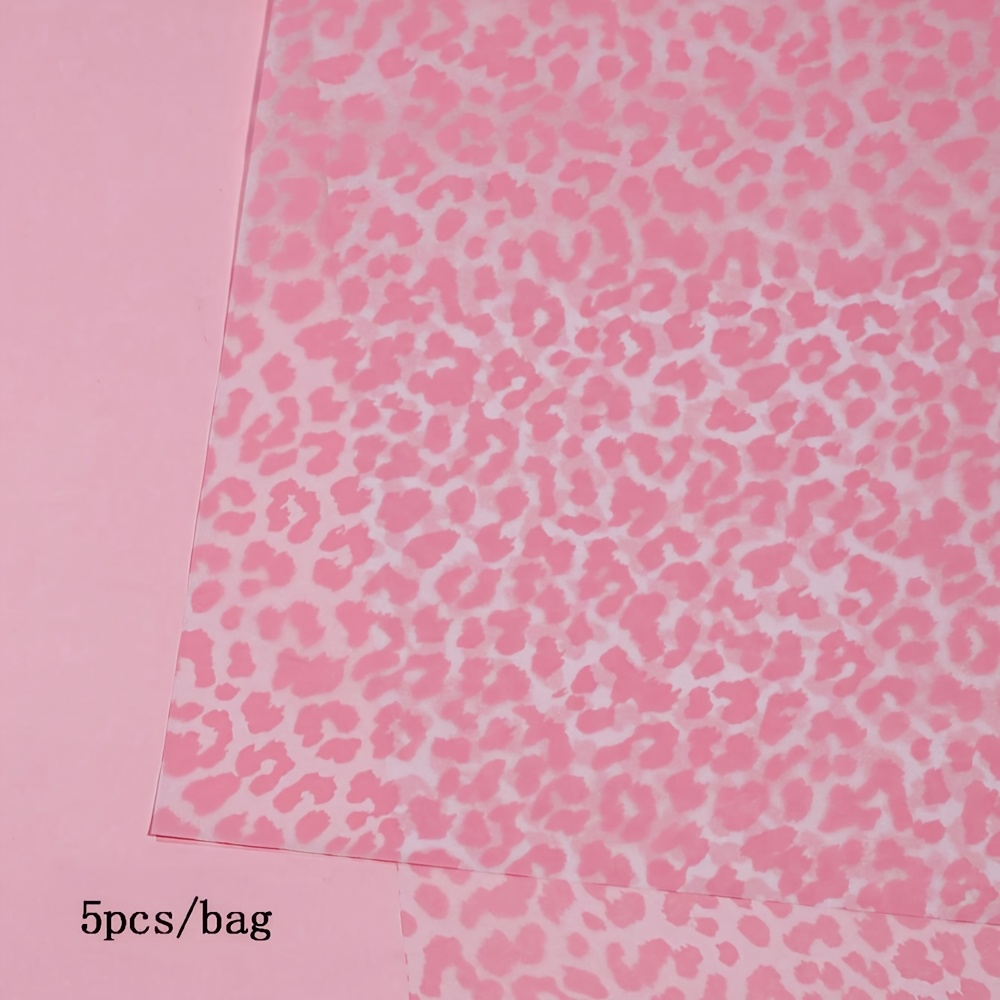 Pink Gift Wrapping Paper, Large-sized Bouquet Wrapping Liner, Decorative Gift Wrapping Paper