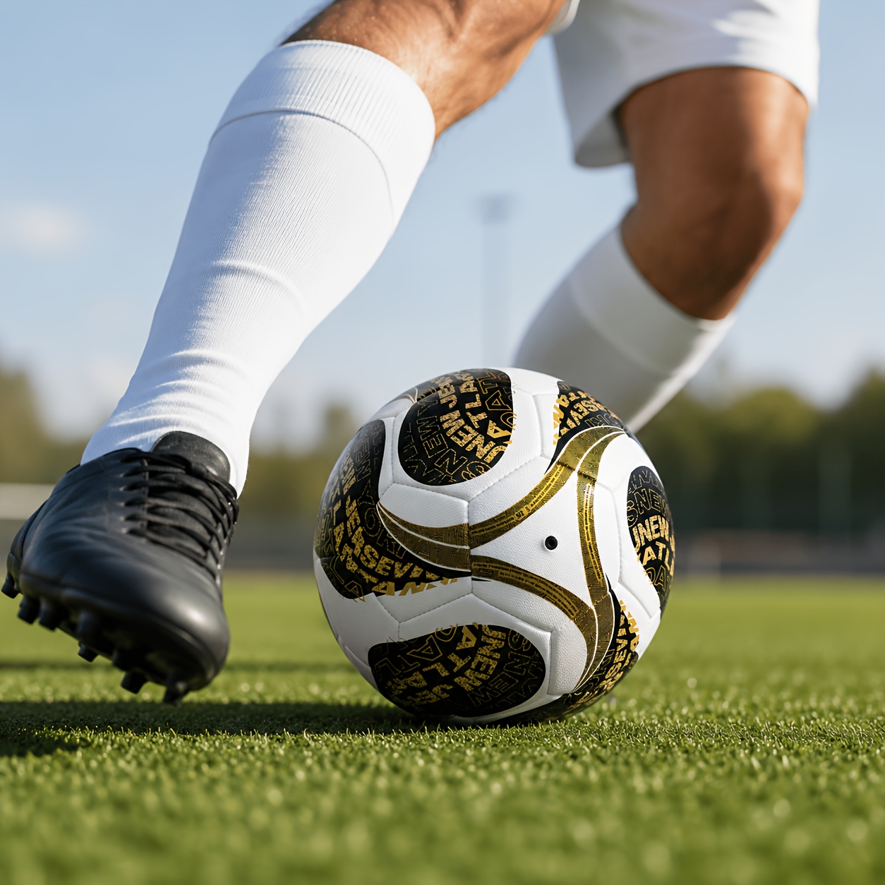 size 5 pu soccer ball machine stitched football with durable composite pu surface stable     and long   indoor   match practice ball for men and women Product details 6