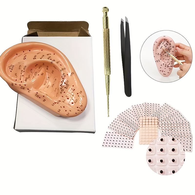 

Tcmhealth Ear Acupuncture Kit - 13cm Model With , Includes Tweezers, Probe & English Instructions - No Battery Needed For Effective Ear Health Care, Acupuncture Products