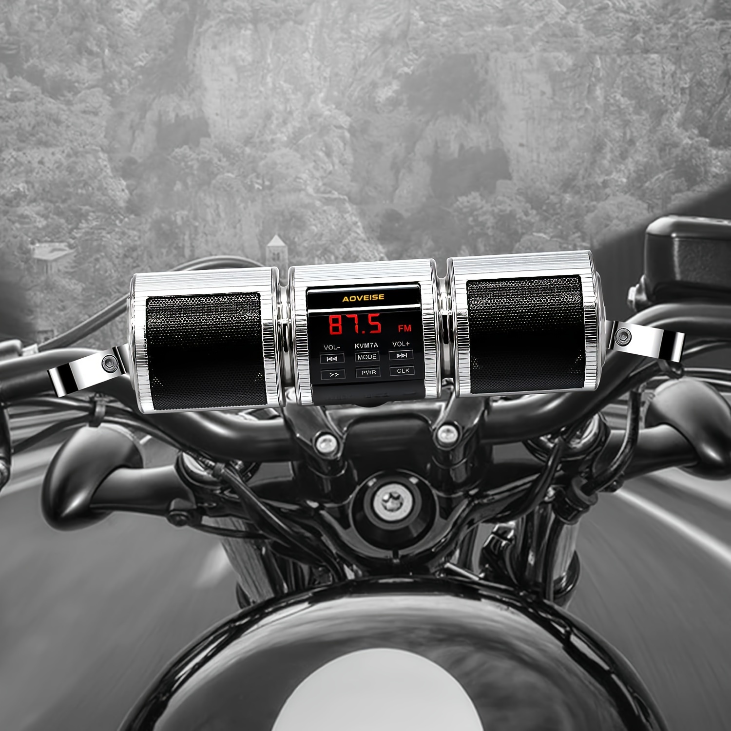 Motorcycle Radio GoHawk RD8 Bluetooth Motorcycle Speakers