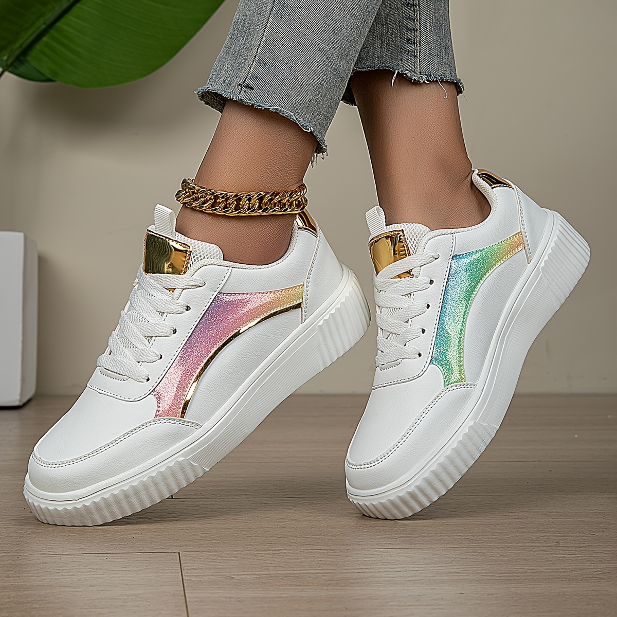 New Skateboard Shoes, Anti-slip And Wear-resistant, Lightweight And Shock-absorbing, Flat Women' Shoes, Women's Shoes, Casual Athletic Shoes, Women Shoes, Sneakers