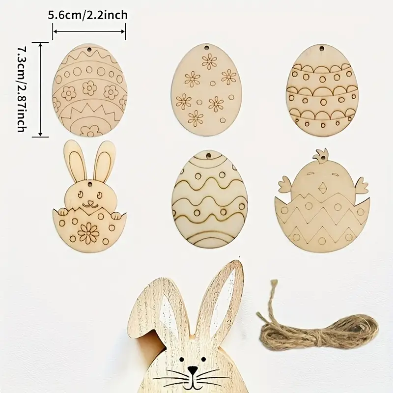 Mini Craft Kit: Easter Decorations - Egg & Rabbit Mini Craft Kit: Easter Decorations - Egg & Rabbit