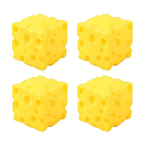 yellow cheese squeeze toy stress relief toy soft toy themed cheese block soft and soft slow rising ultra soft large relieves stress suitable for children and adults
