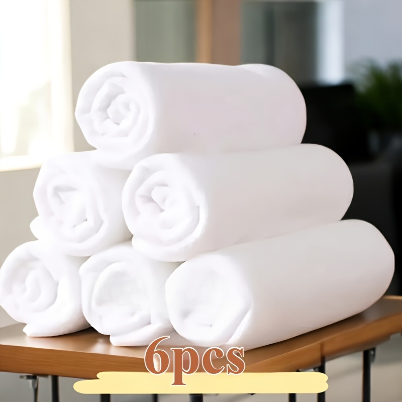 a set of 6 extra large ultra soft bath towels that are quick drying thick and durable suitable for   uses in the bathroom and for travel Product details 1