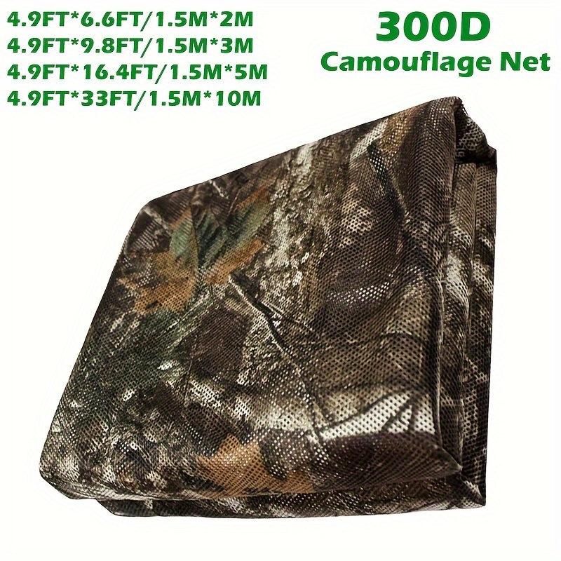 Camouflage Netting, Hunting Blinds, Bulk Roll, Great for Party Bedroom Decoration, Camping 1.5Mx2M(4.9ftx6.6ft) / Desert Digital